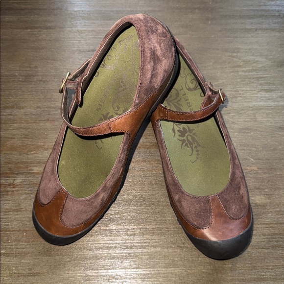 Merrell Plaza MJ Saddle Shoe Brown Leather - Picture 2 of 3